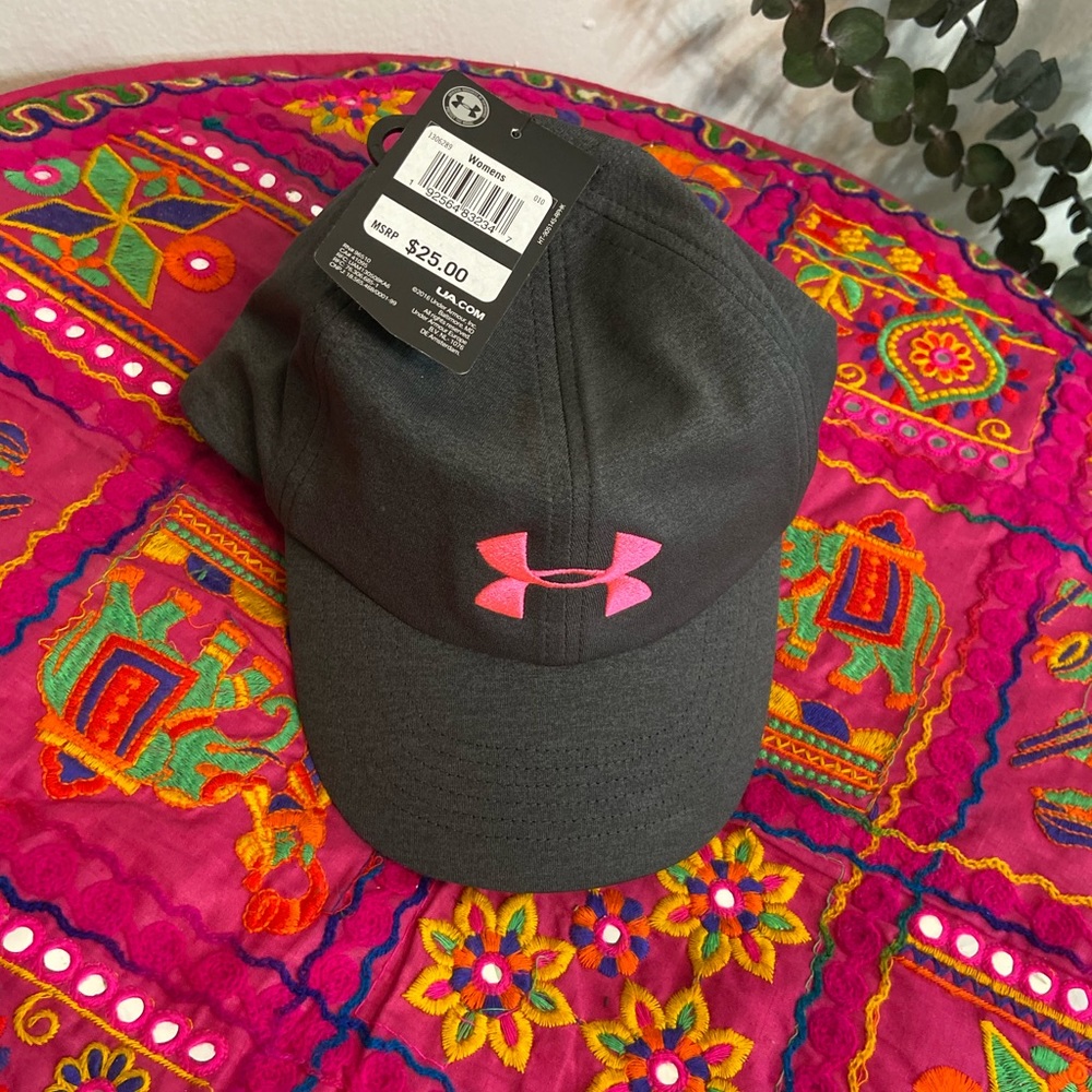 Under Armour Neon Pink Active Wear Hat